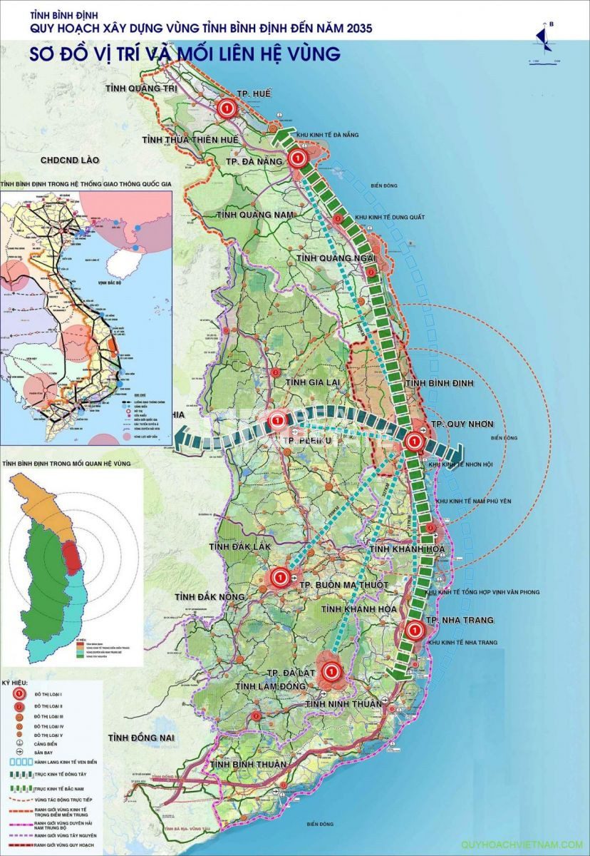 Bản đồ quy hoạch tỉnh Bình Định đến năm 2035 (Chi tiết nhất) - STG Real Estate