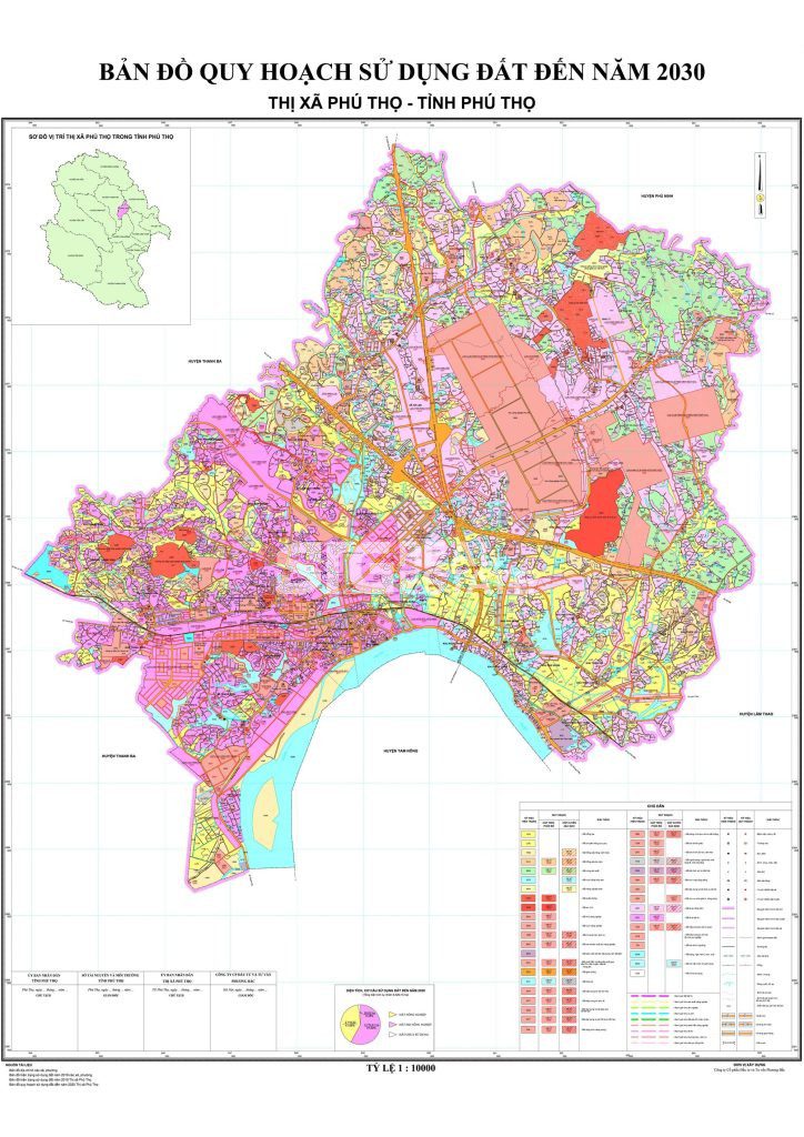 Bản đồ quy hoạch tỉnh Phú Thọ 2