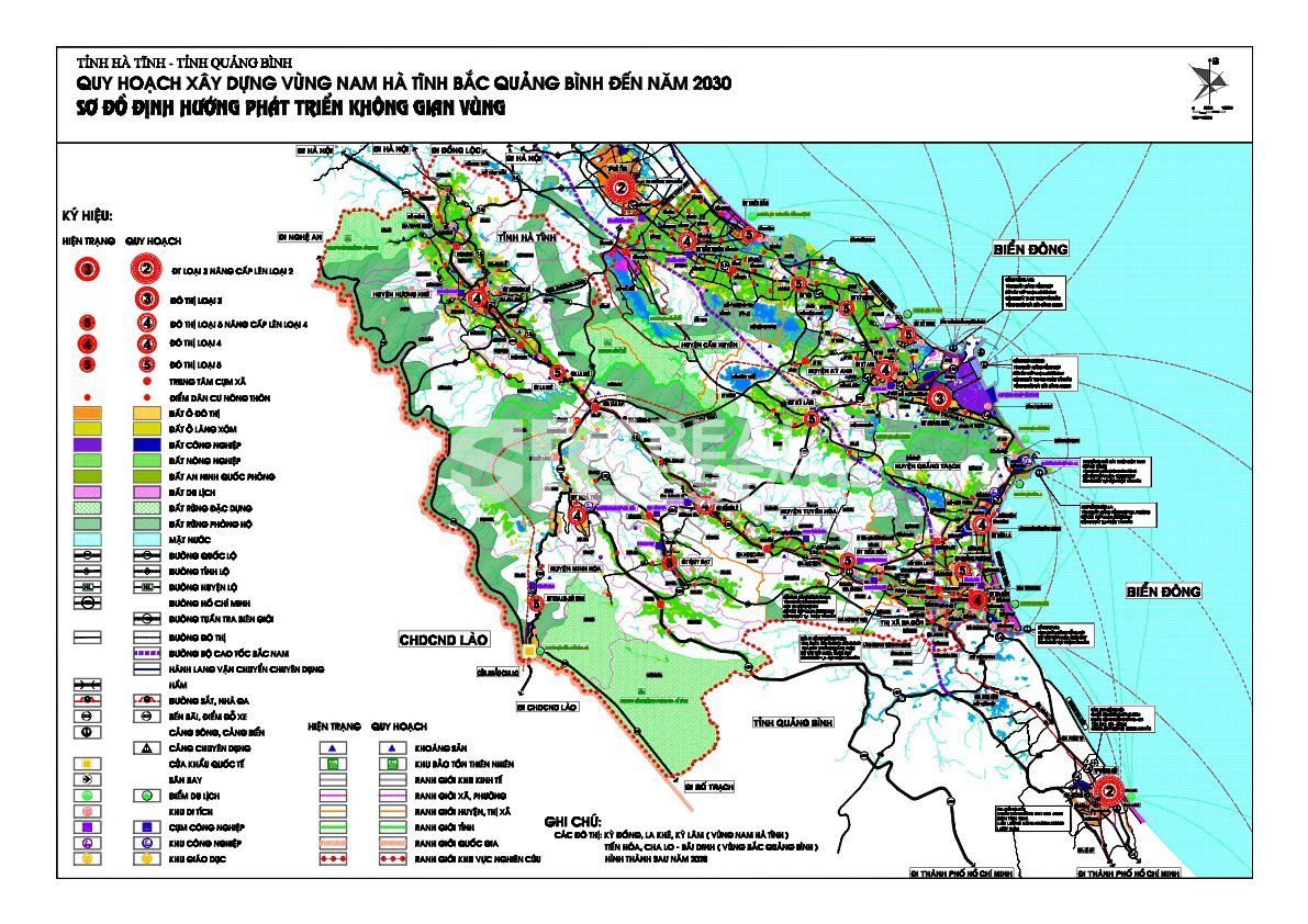 Bản đồ quy hoạch tỉnh Quảng Bình chi tiết nhất - STG Real Estate