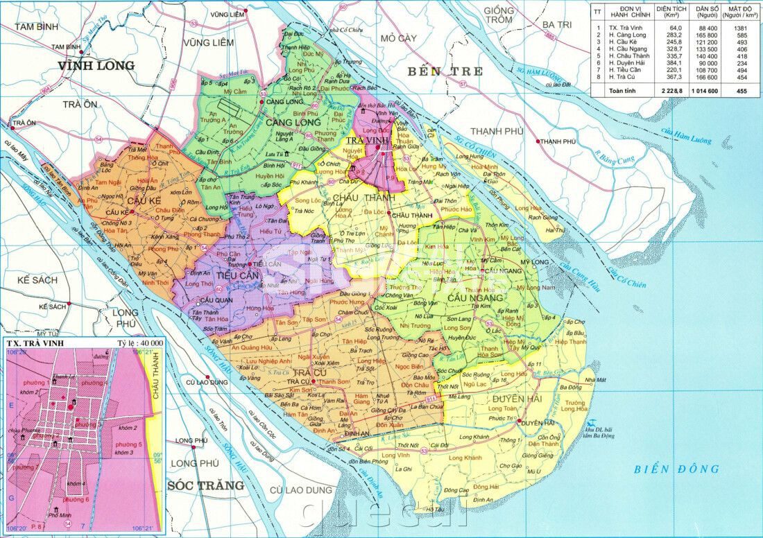 Cập nhật bản đồ quy hoạch tỉnh Trà Vinh mới nhất (2022) - STG Real Estate